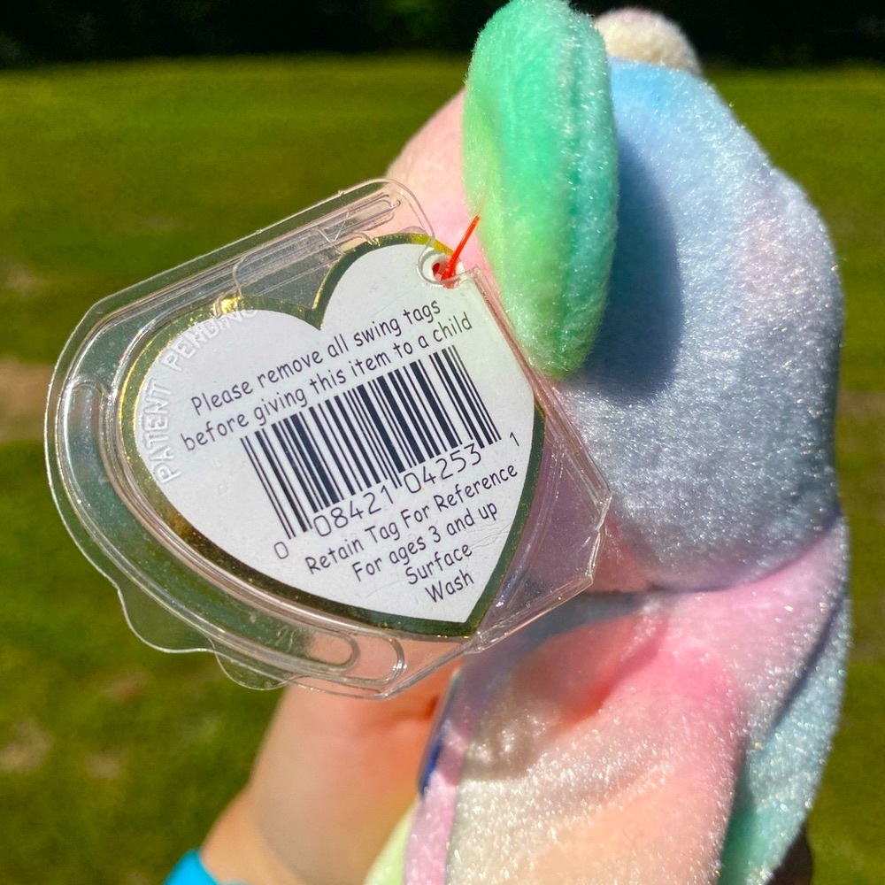 💫 Vintage TY Beanie Baby “B.B. Bear” 🐻 🥳 (Birthday) (Rare) - Picture 9 of 13